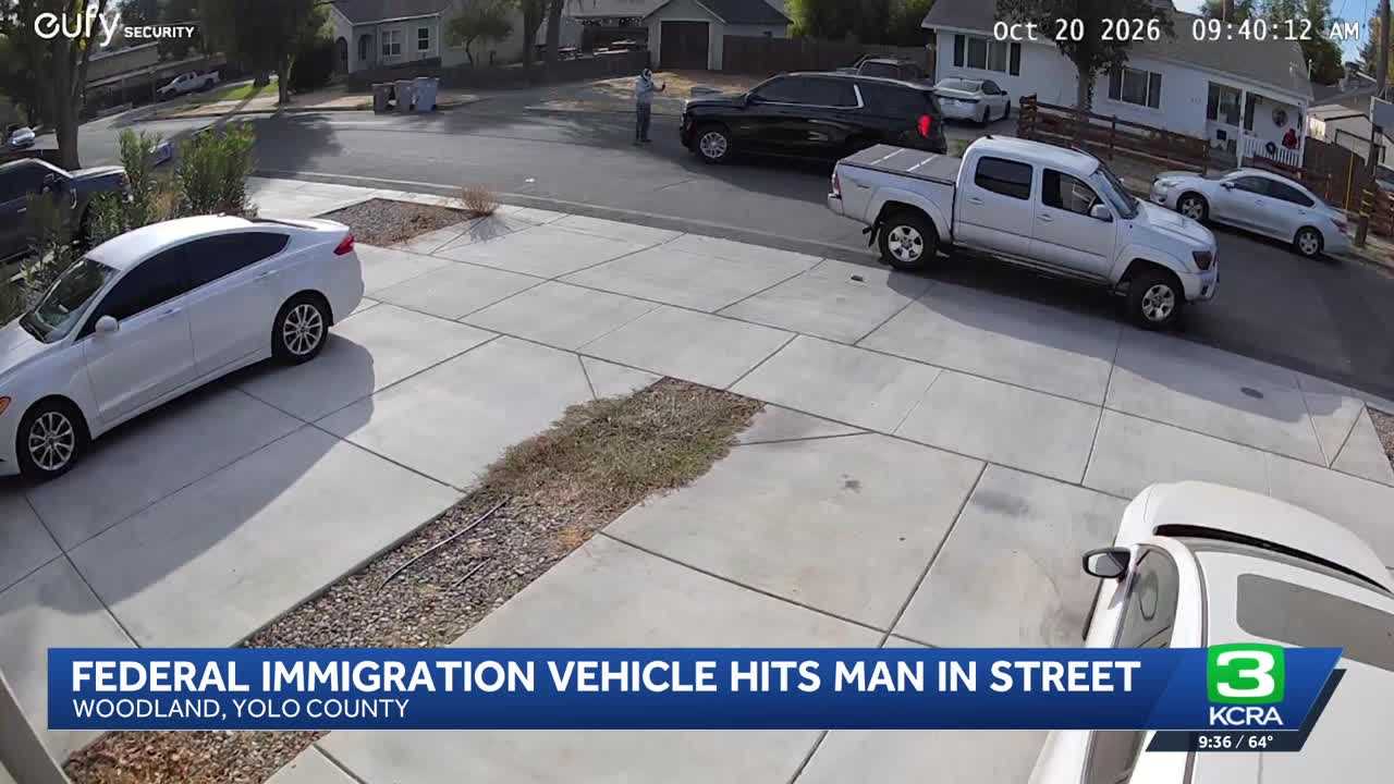 ICE said a man jumped on the hood of their vehicle. Video — and police — say otherwise — WISN 12 Milwaukee, Round Rock Community news