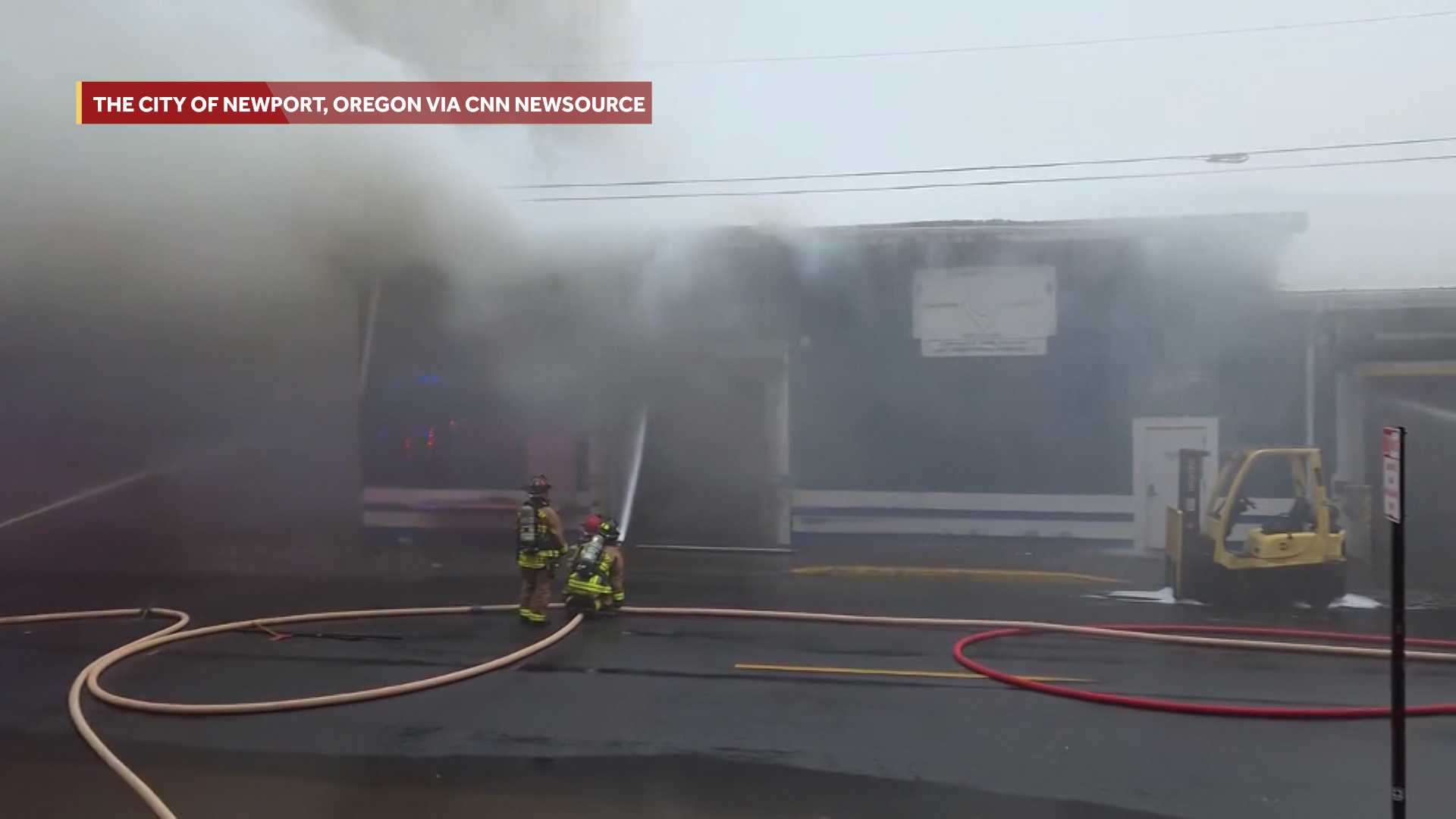 Possible ammonia contamination prompts evacuations after Oregon seafood plant fire, officials say — WISN 12 Milwaukee, Round Rock Schools news