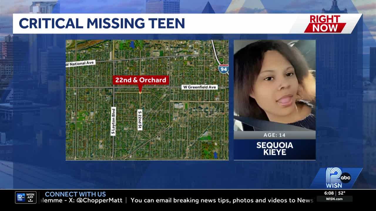 Police searching for critically missing 14-year-old Milwaukee girl — WISN 12 Milwaukee, Round Rock Community news