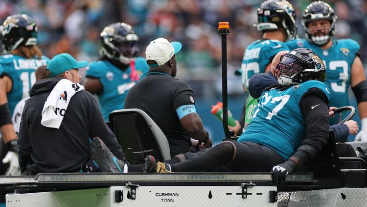 Anton Harrison injury update: Jaguars OL reportedly to miss rest of year — First Coast News Sports JAX, Round Rock Sports news